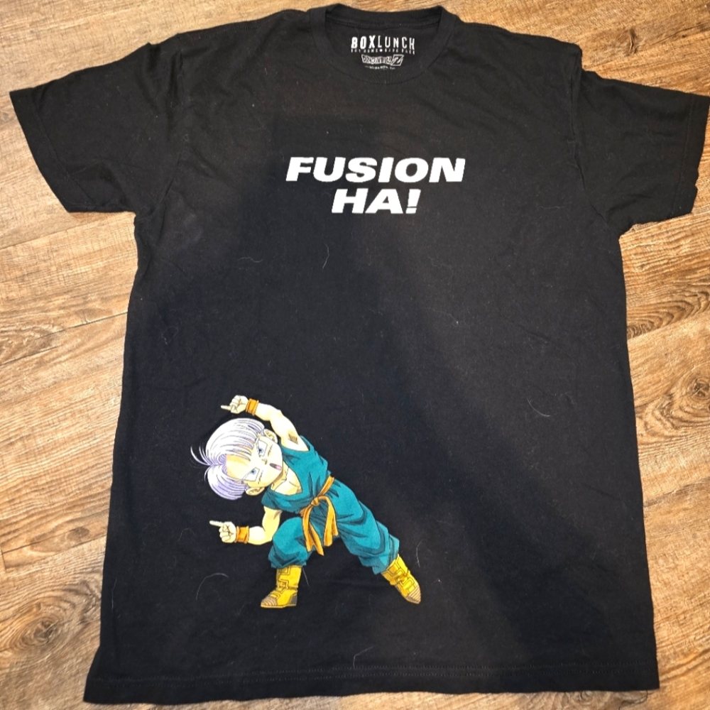 DBZ Dragon Ball Z Trunks Tee Size Large Box Lunch